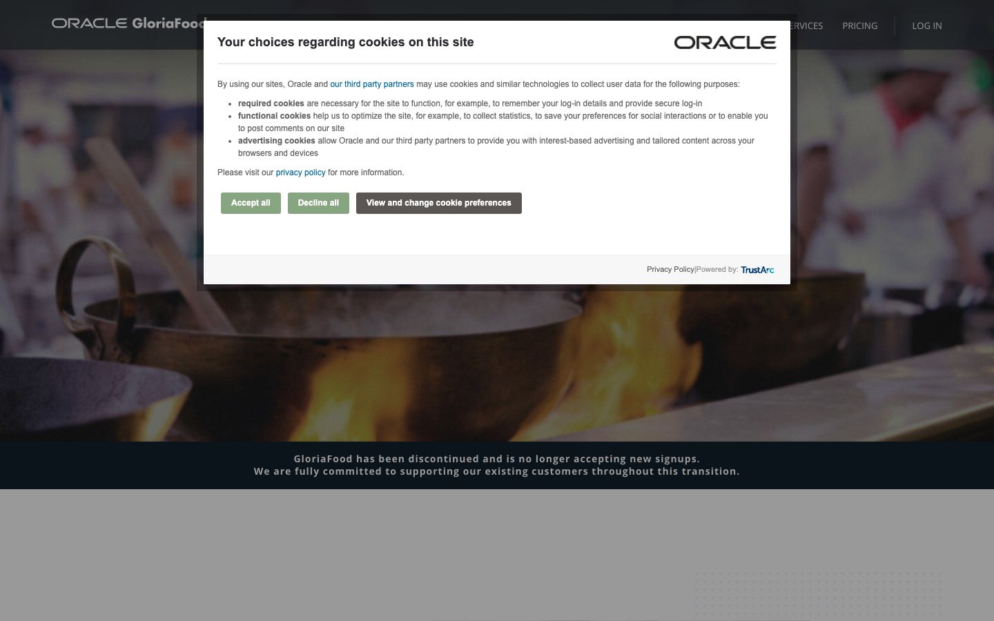 GloriaFood screenshot 1