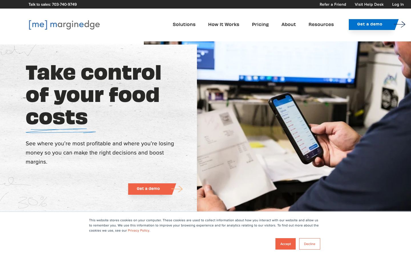 MarginEdge screenshot 1