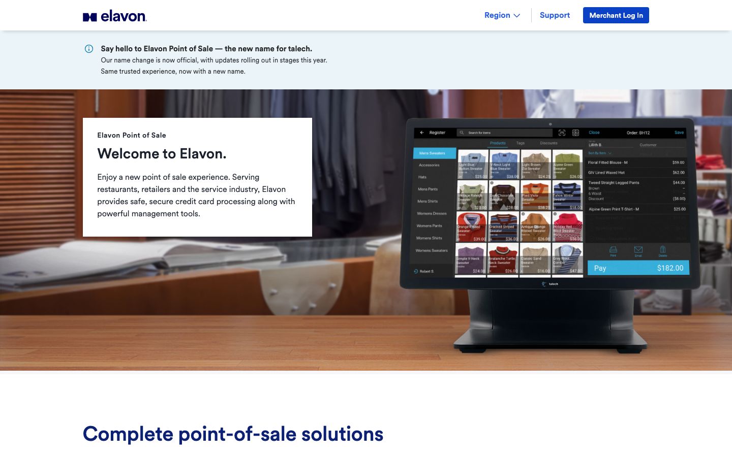 talech screenshot 1