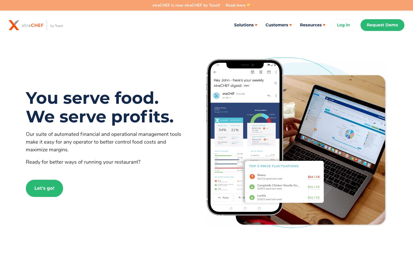 xtraCHEF screenshot 1